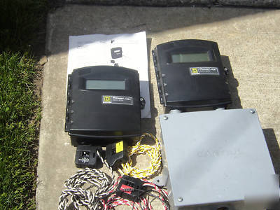 New 2 power logic energy meters 1 used 50 hours 1 