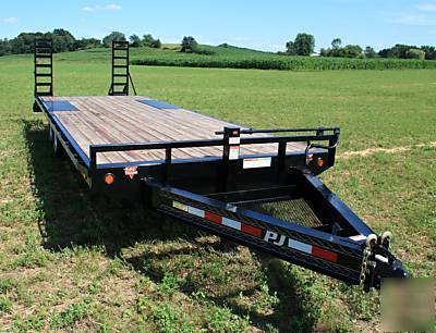 New sale 22' pj deckover equipment trailer-14000# gvwr