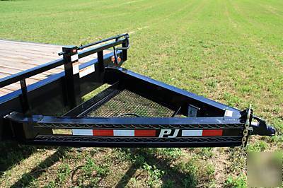 New sale 22' pj deckover equipment trailer-14000# gvwr