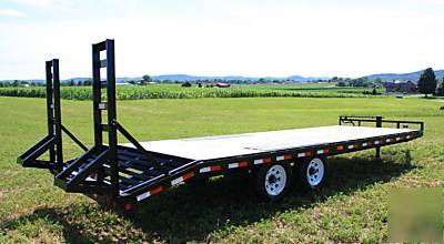 New sale 22' pj deckover equipment trailer-14000# gvwr