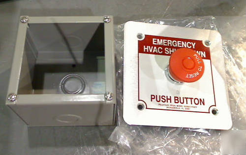 Pilla elect. inc. HVAC120FN1 emergency hvac shut-down 