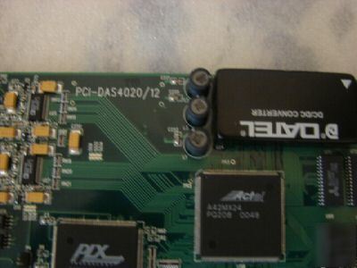 Data acquisition systems pci-DAS4020/12 pci board