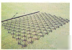 4' hackett chain harrow tractor pull type free shipping