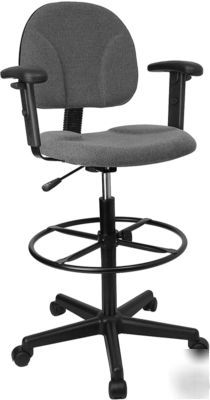 Ergonomic drafting stool set of 2 stools free shipping
