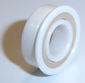 FR1682RS full ceramic flanged bearing 1/4