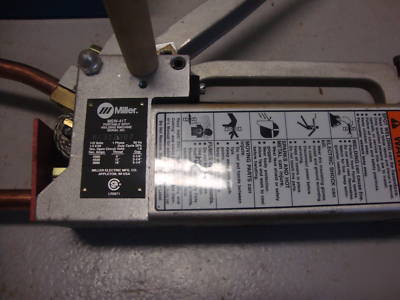 Miller msw-41T portable spot welder with timer