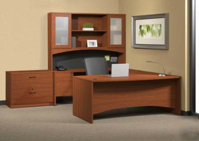New 5PC u-shape executive office desk set, #tf-bri-U2