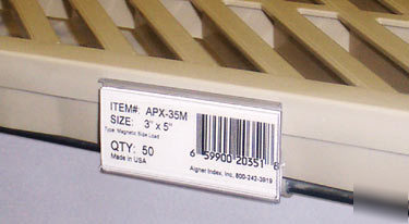 New wise wire-rac max label holders 3