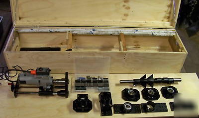 Portable electric line 2-5 inch boring bar cat deere