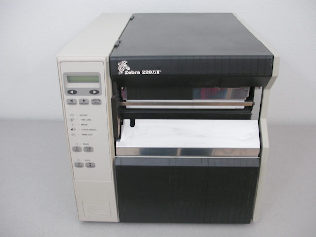 Zebra 220 xiii thermal barcode label printer 220XIII