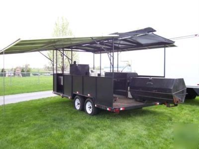 Meadow creek bbq trailer