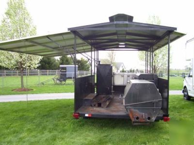 Meadow creek bbq trailer