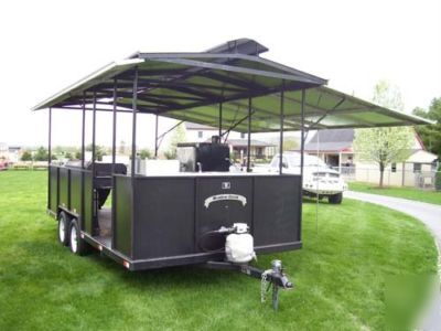 Meadow creek bbq trailer