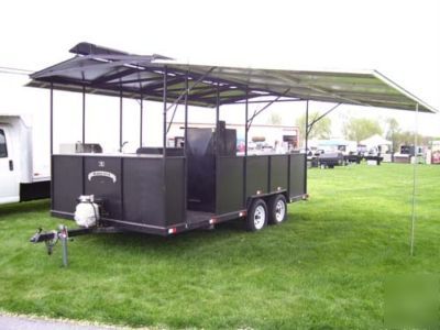 Meadow creek bbq trailer