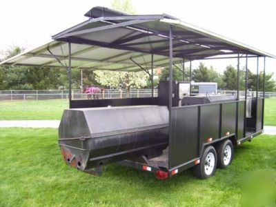 Meadow creek bbq trailer