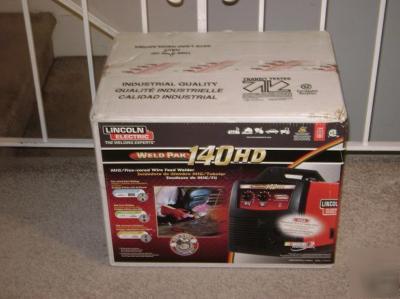 New brand lincoln electric 140 hd welder ( )