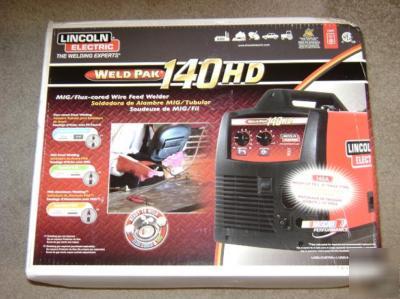 New brand lincoln electric 140 hd welder ( )