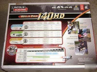 New brand lincoln electric 140 hd welder ( )