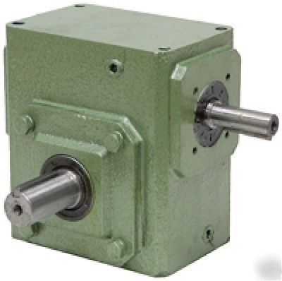 10:1 right angle gear reducer 6.55 hp 13-325-10-s