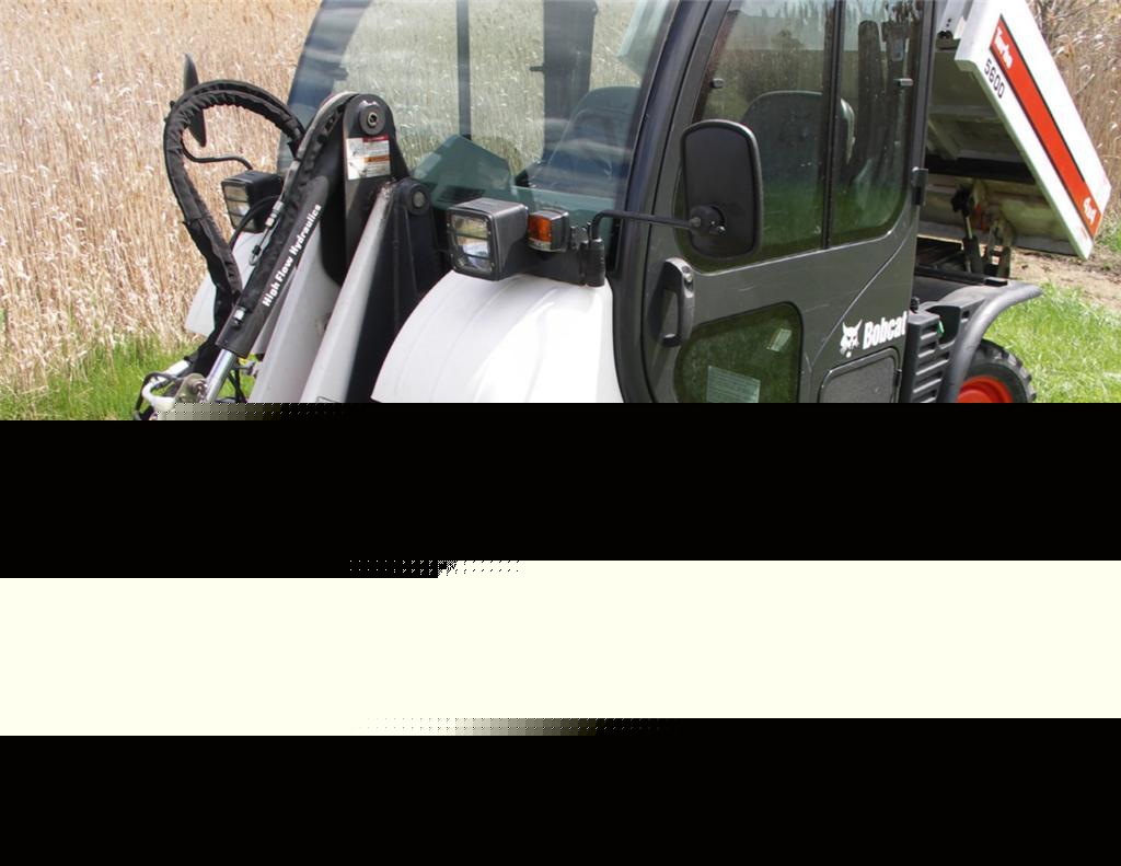 Bobcat toolcat 5600 d-series all wheel steer loader 