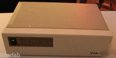 Boeckeler via-30 video crossline generator 