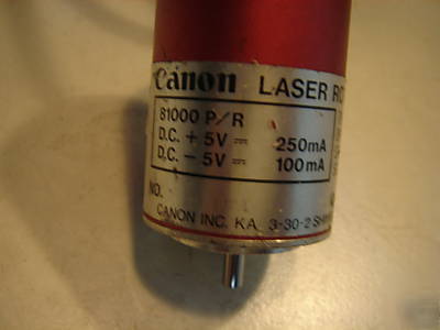 Canon r-1L laser rotary encoder 81,000 ppr