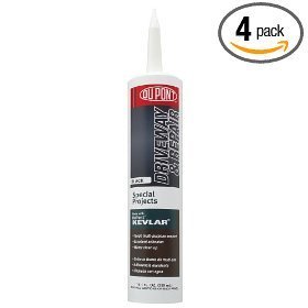 DU4PONT driveway & repair caulk sealant adhesive black