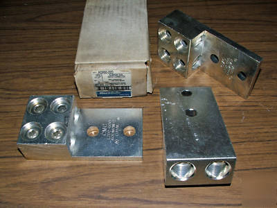 Lug connector 600-2 copper aluminum wire 2 conductor 2H