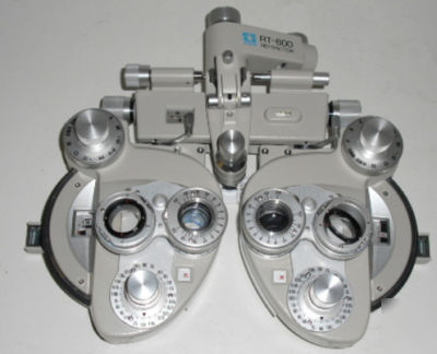 Nidek rt-600 refractor head for optician 's