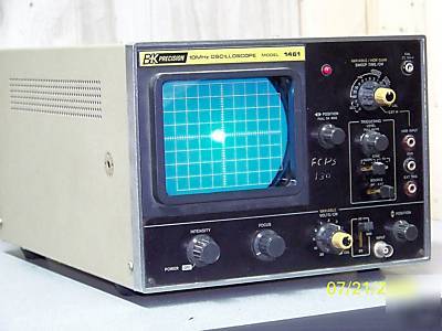 B & k precision 10 mhz oscilloscope model 1461