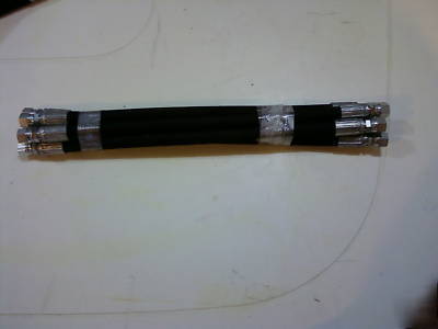 Goodyear 1/4 double braided hydraulic hose jic lot of 5