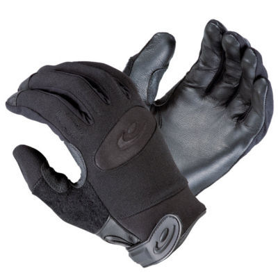 Hatch elite duty glove w/kevlar liner, black, medium