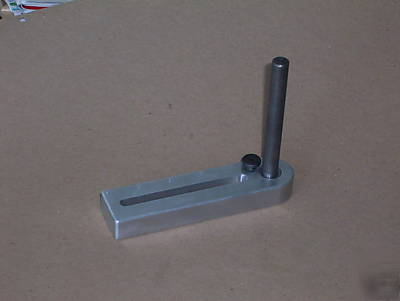 Optical center punch & drill bar, aircraft tool