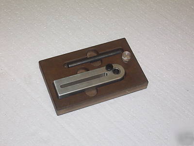 Optical center punch & drill bar, aircraft tool
