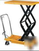 Wesco lt-770DSL| double scissors high lift table |1