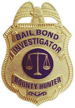 Bail bond investigator/bounty hunter badge