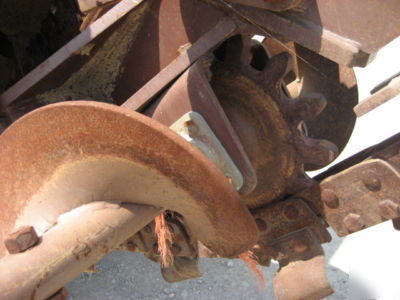 Case 460 trencher backhoe back hoe 
