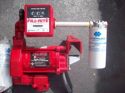Fill-rite fuel diesel gas wvo biodiesel transfer pump