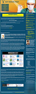 Quit smoking turnkey website online business for sale