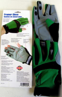 New master mechanic framer glove construction large 