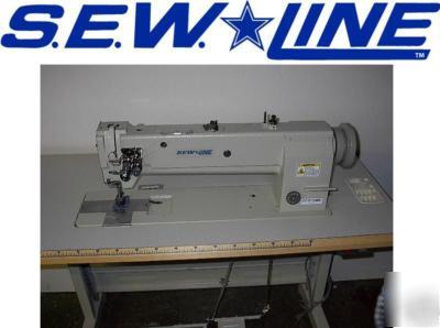 S.e.w.line 1N walking foot industrial sewing machine