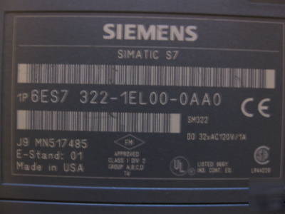 Siemens simatic S7/300 CPU315 with many ios, used