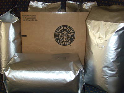 Starbucks pike place roast coffee beans (5 lbs.) fresh