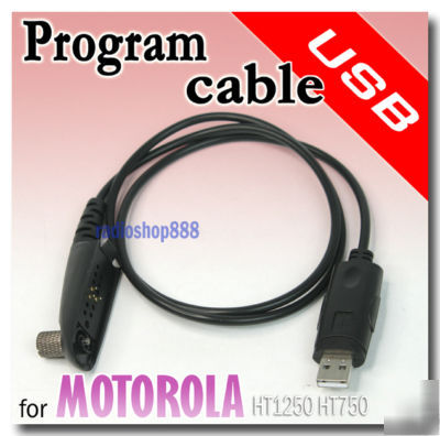 Usb interface cable for motorola gp-328 GP338 6-031