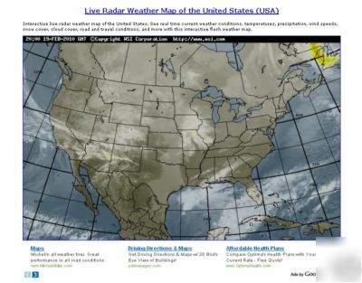   - live radar weather website