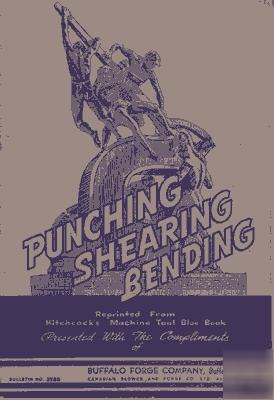  buffalo forge punching shearing & bending manual