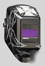 Hell raiser welding helmet with pro vâ„¢ eqcÂ® lens