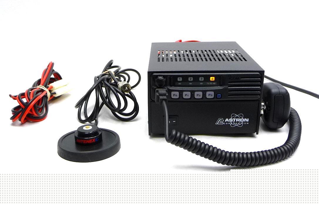 Icom ic-F221S 45W 2-way uhf mobile radio w/astron ss-18