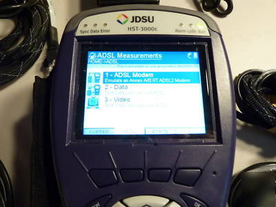 Jdsu acterna hst-3000C CUADSL2+ & ultra far end device