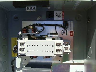100 amp 2 pole ge/zenith ztx automatic transfer switch
